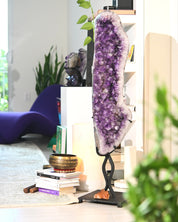 Statement Amethyst Geode | 70 lb / 3.5ft tall