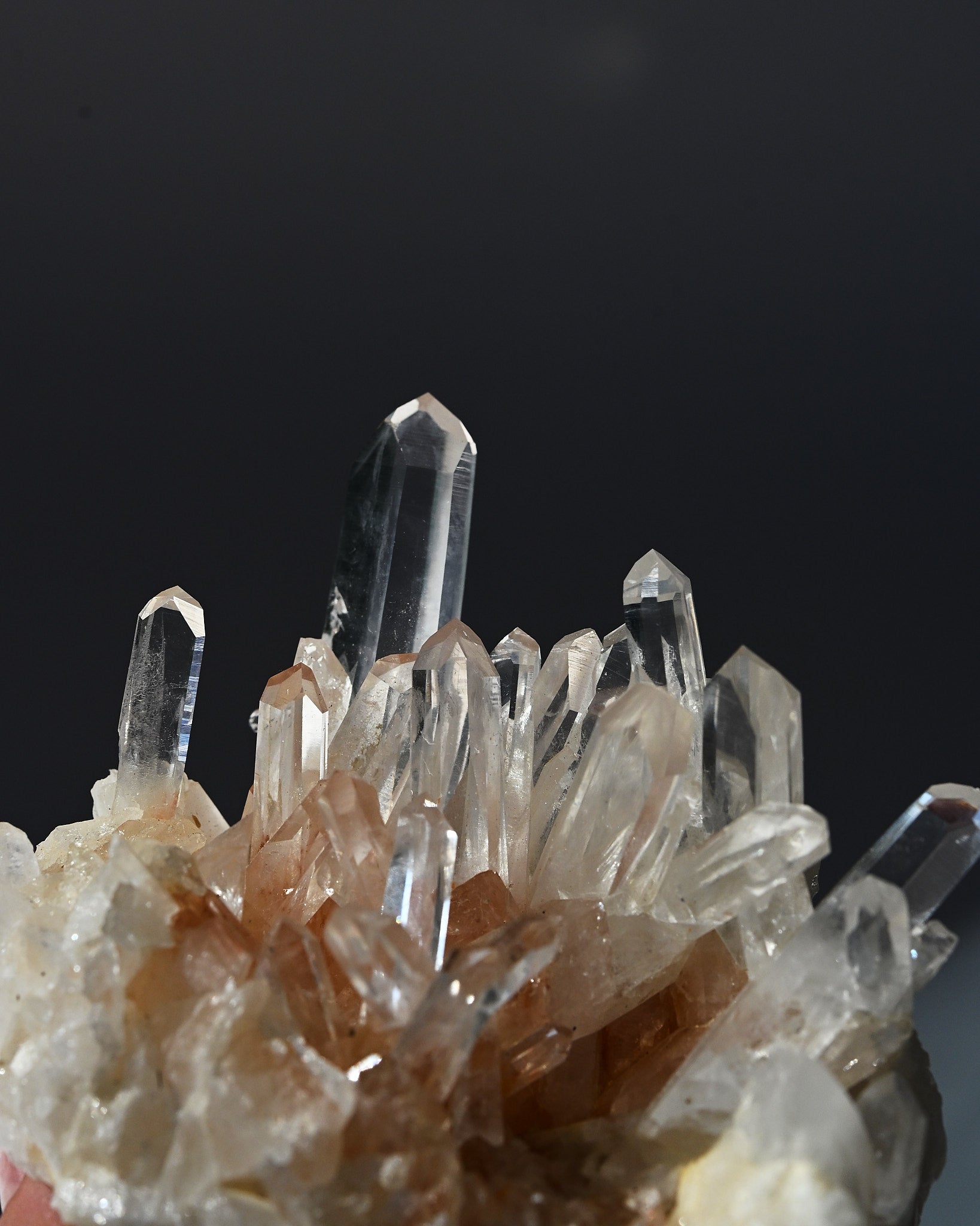 Lemurian Quartz Cluster 3.5in