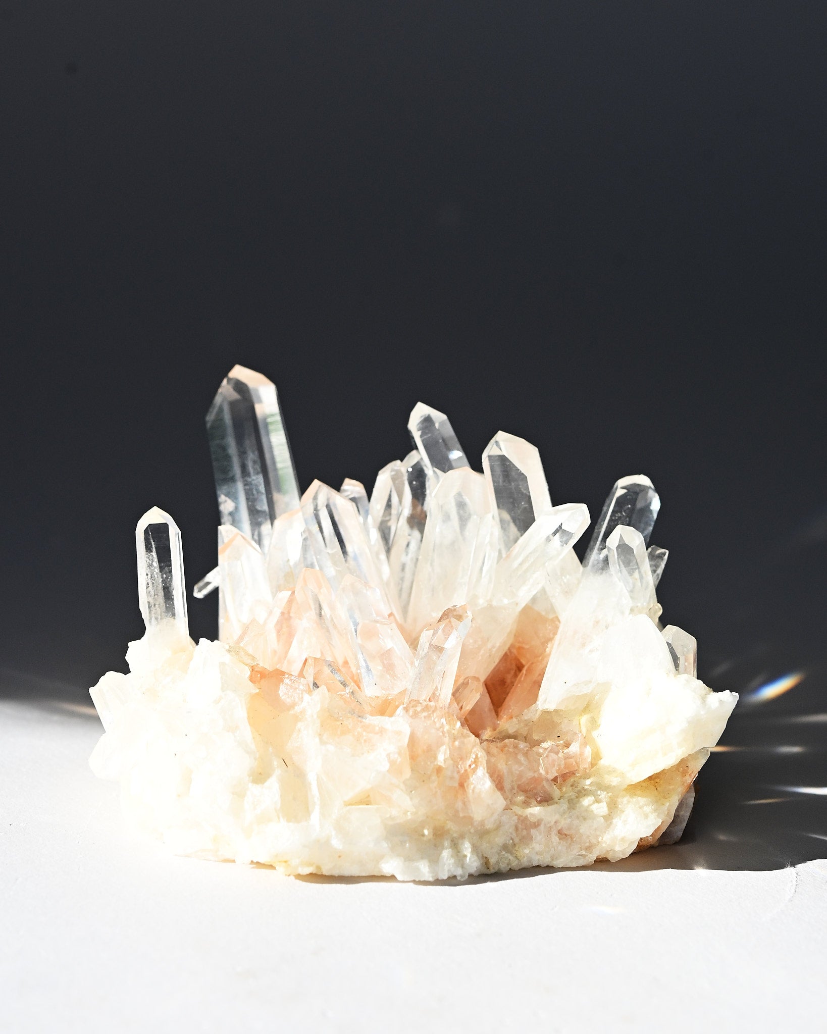 Lemurian Quartz Cluster 3.5in