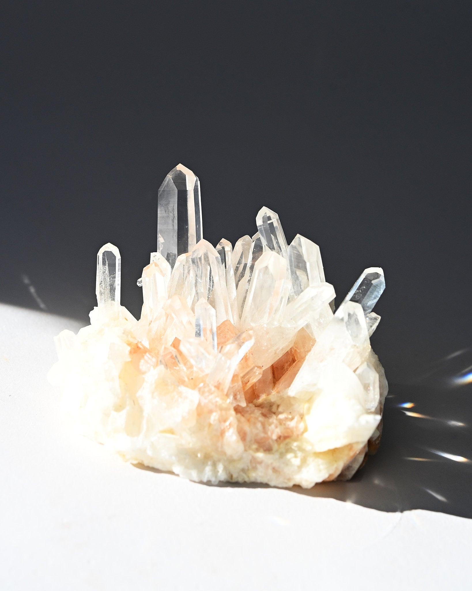 Lemurian Quartz Cluster 3.5in