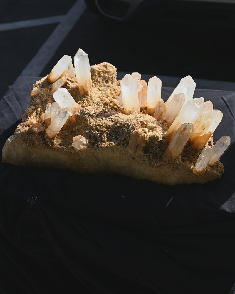 Rare Statement Blue Smoke Colombian Lemurian Cluster