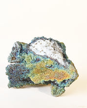 Rare Dragon Scale Calcite with Iridescent Chalcopyrite | Sweetwater Mine