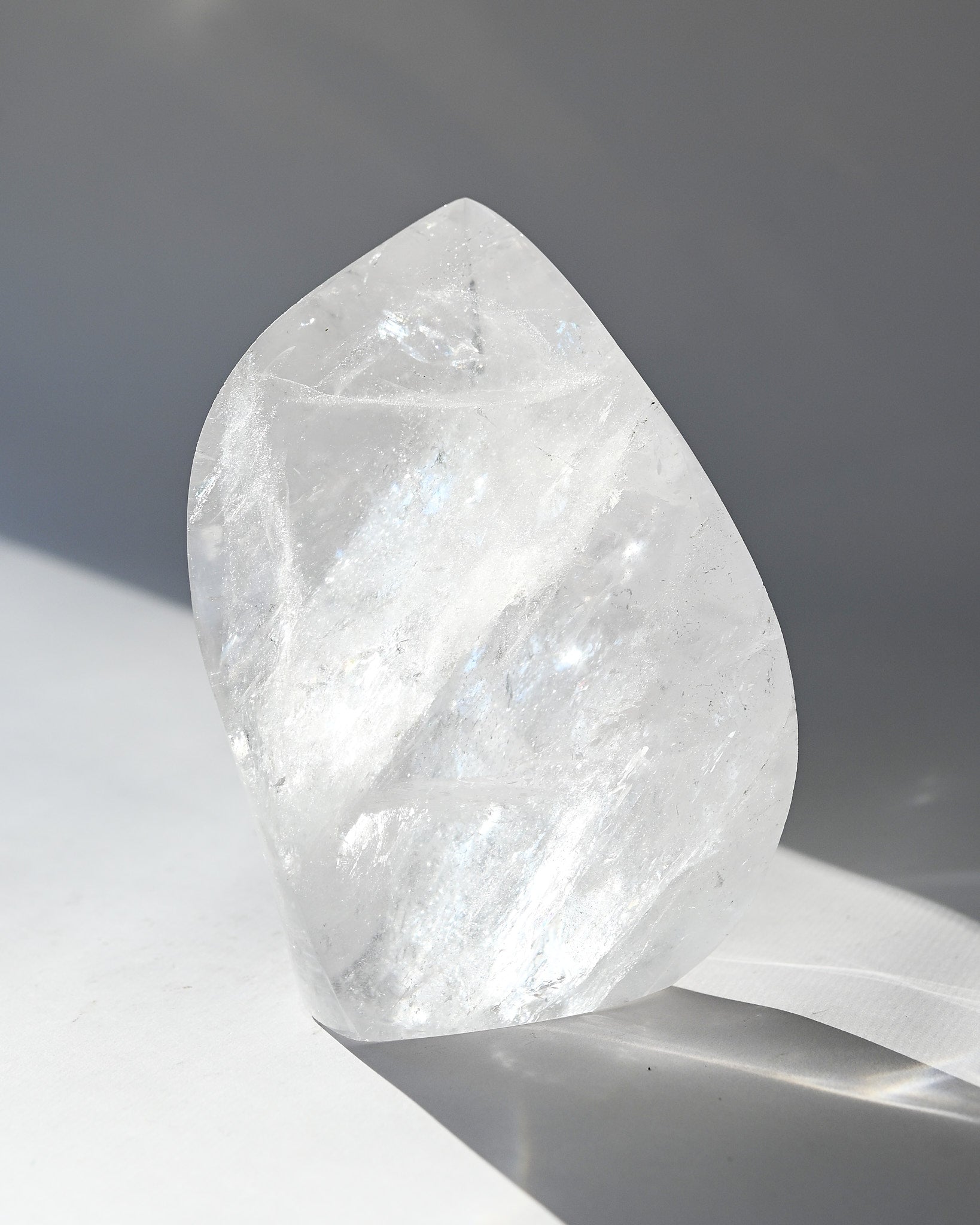 Clear Quartz  Wave Flame 6.6lbs