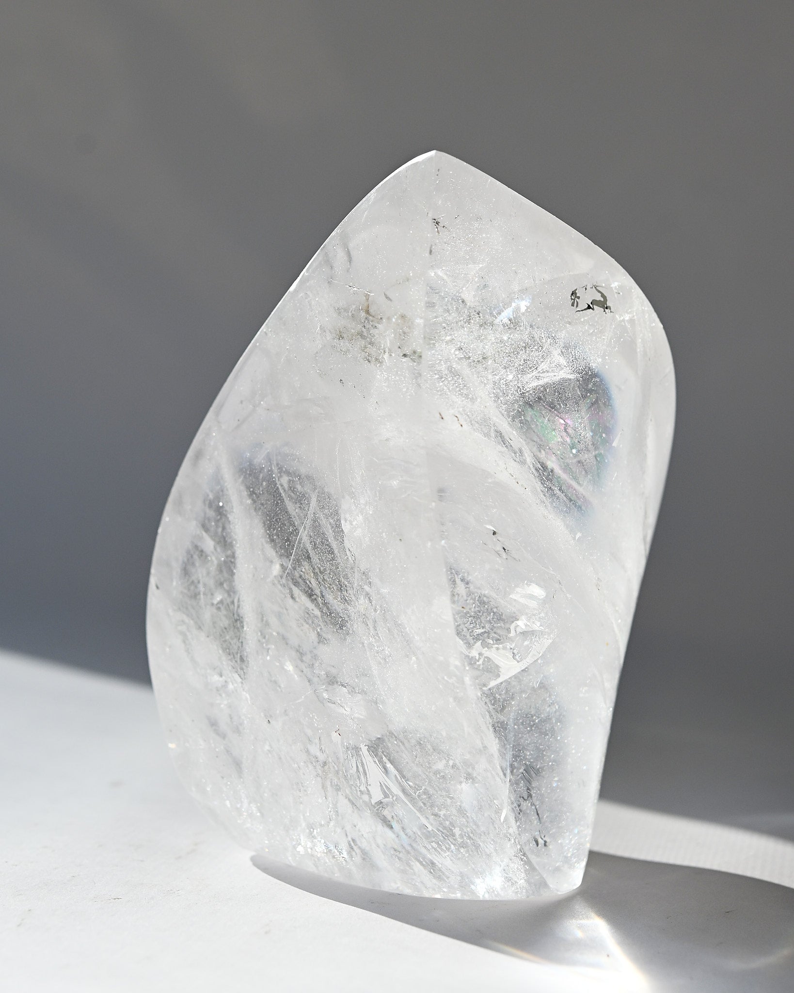 Clear Quartz  Wave Flame 6.6lbs