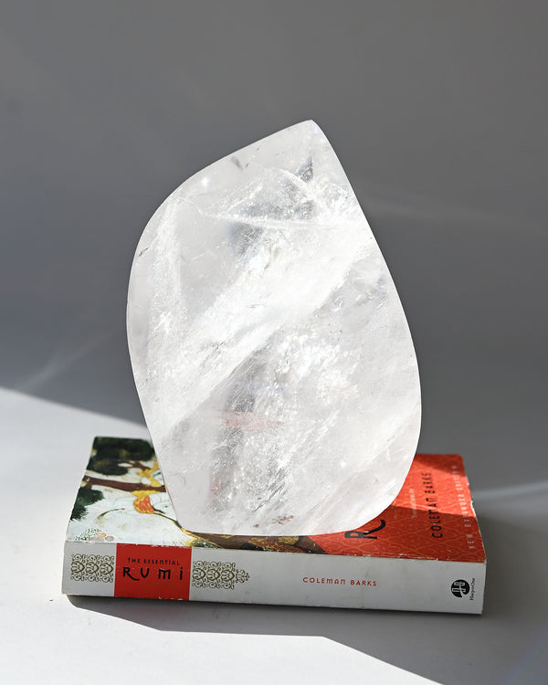 Clear Quartz  Wave Flame 6.6lbs