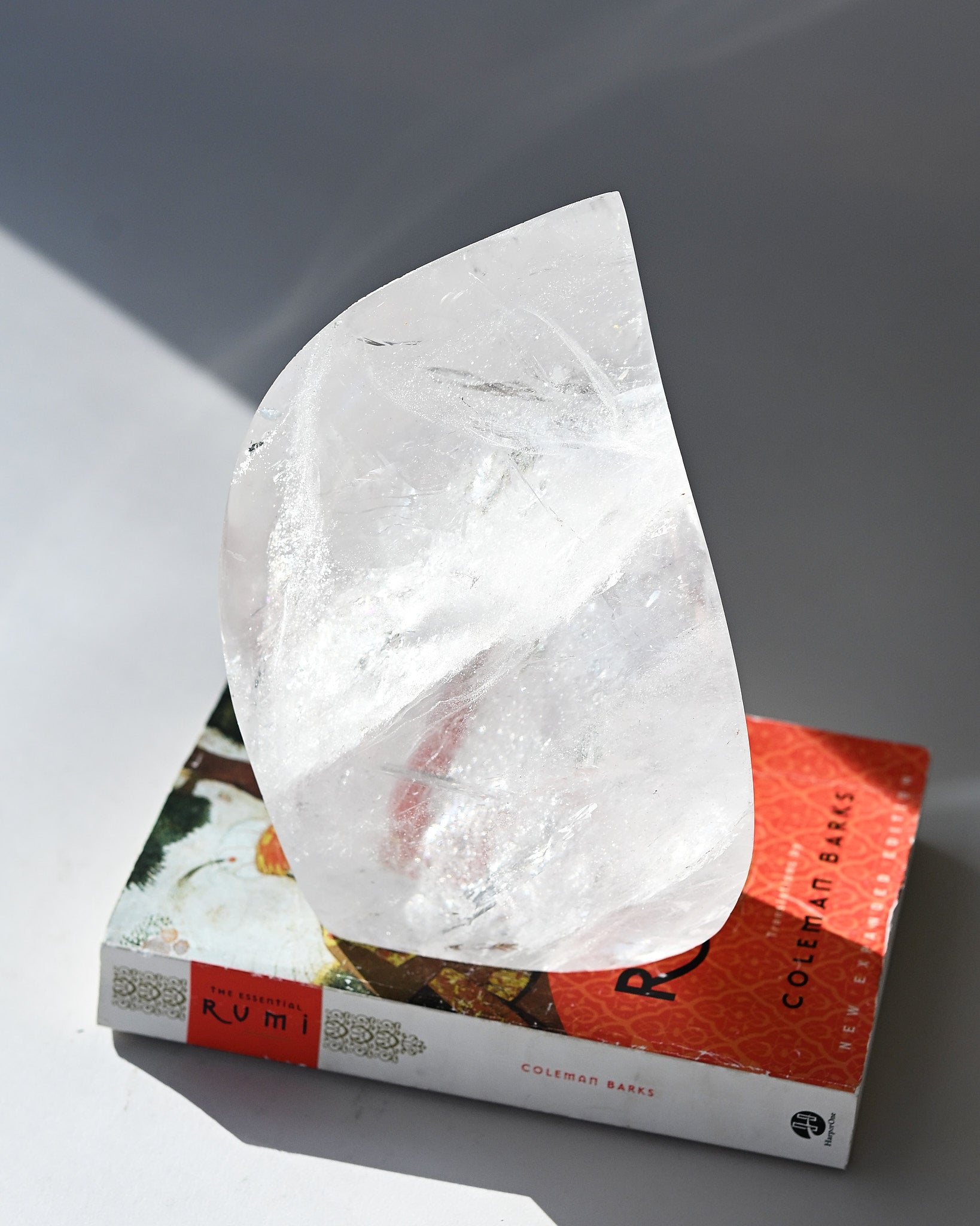 Clear Quartz  Wave Flame 6.6lbs