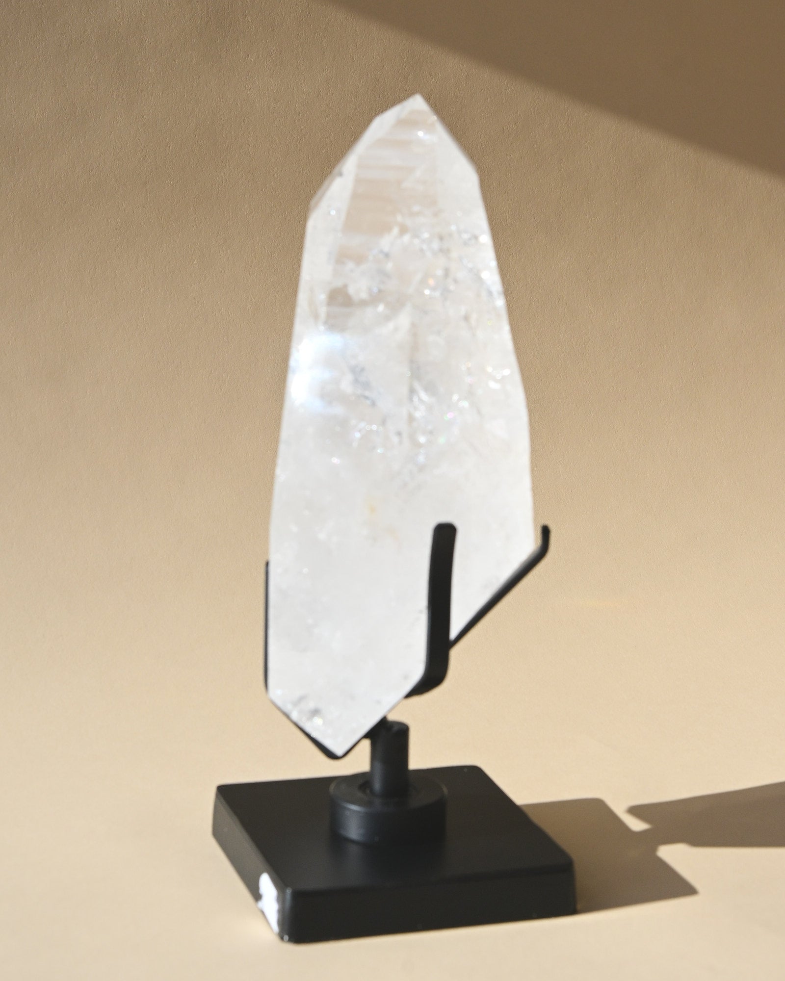 Clear Quartz Point on Stand 6.5lbs - Image 4