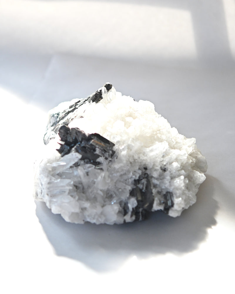 Hubnerite with Quartz 7.7lbs