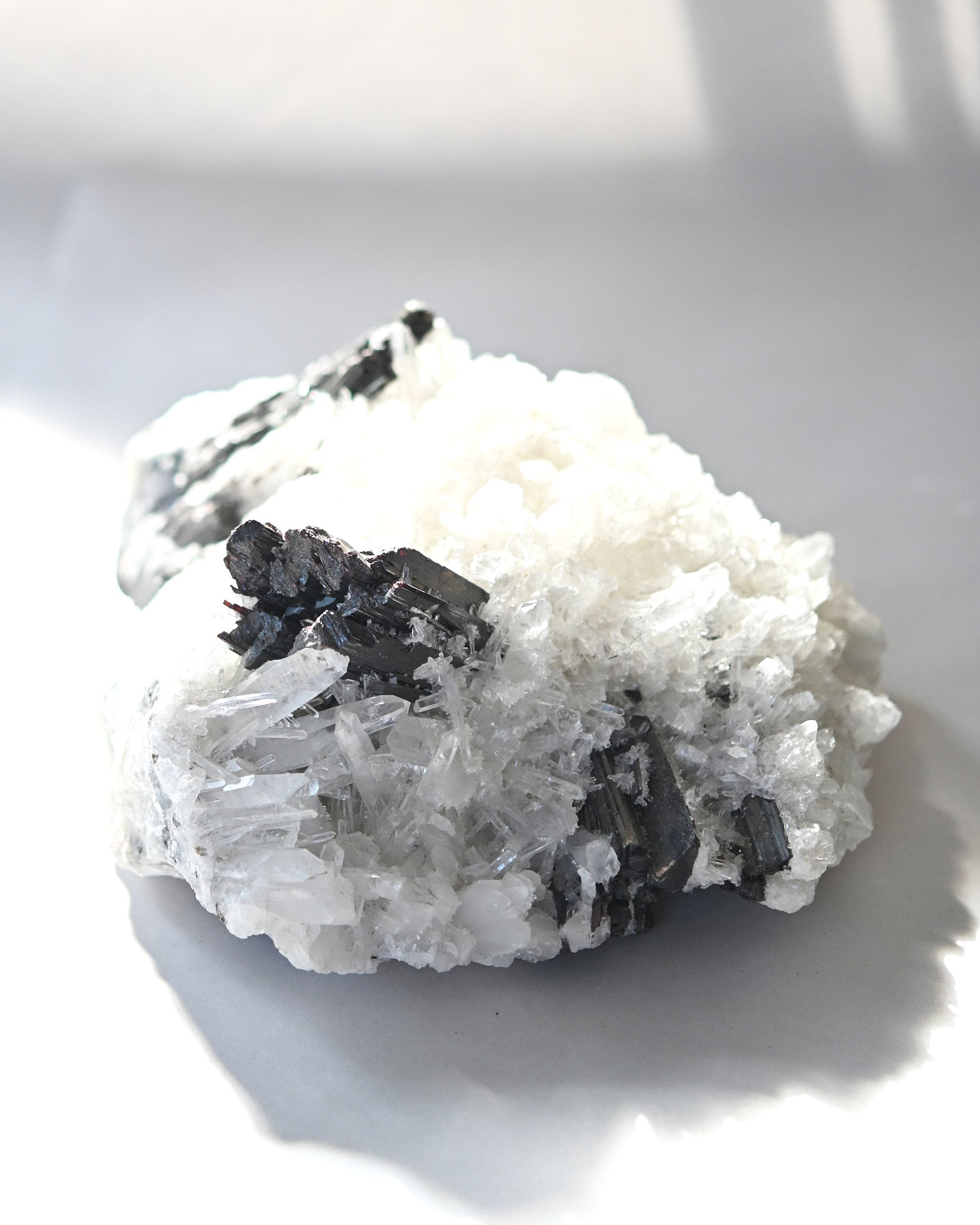 Hubnerite with Quartz 7.7lbs