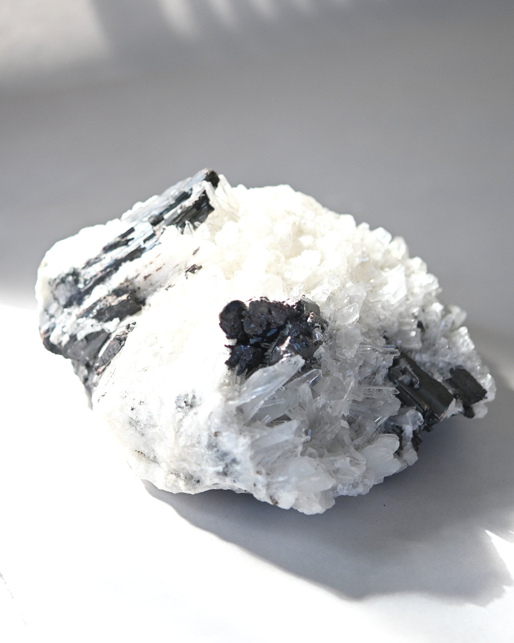 Hubnerite with Quartz 7.7lbs