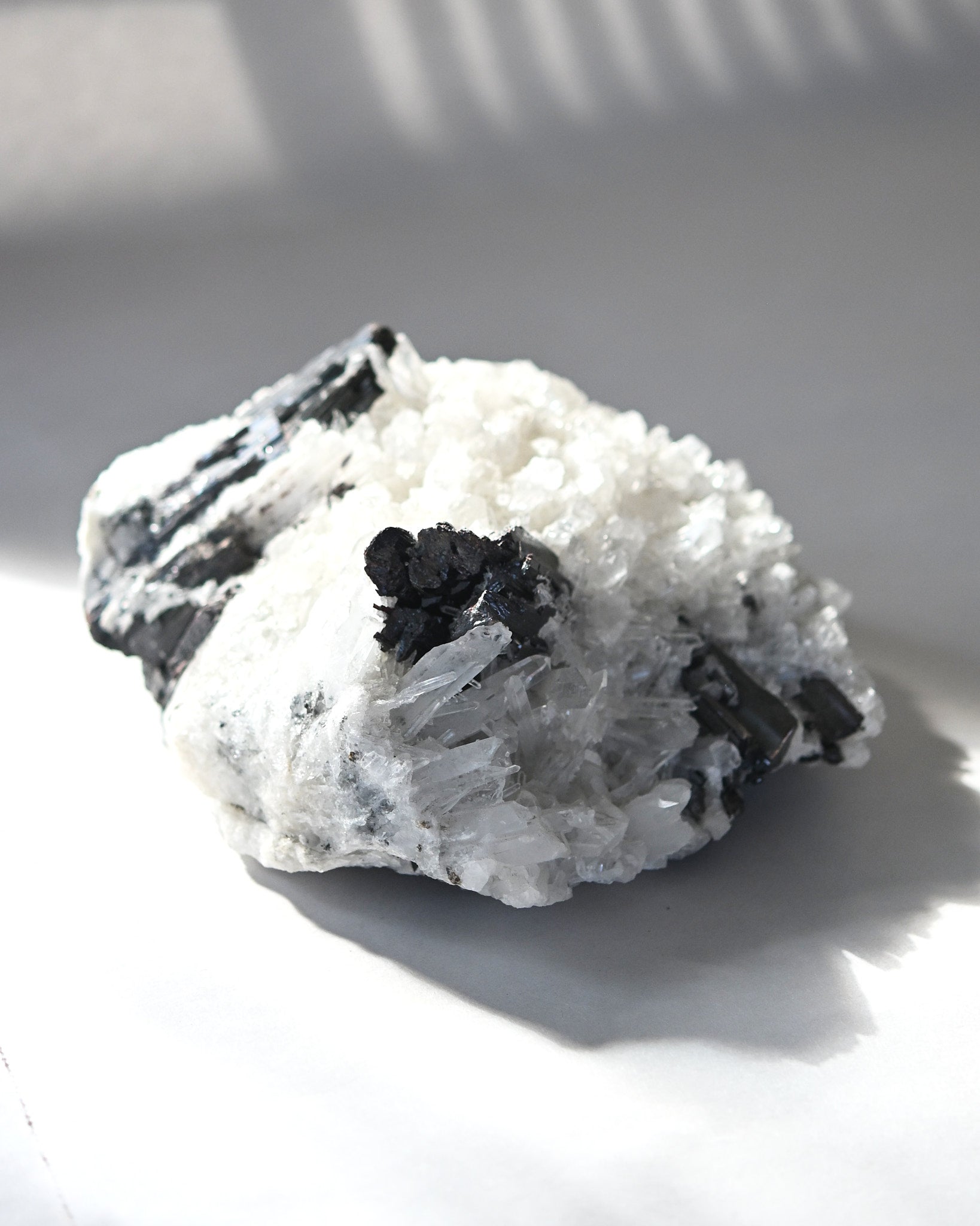 Hubnerite with Quartz 7.7lbs