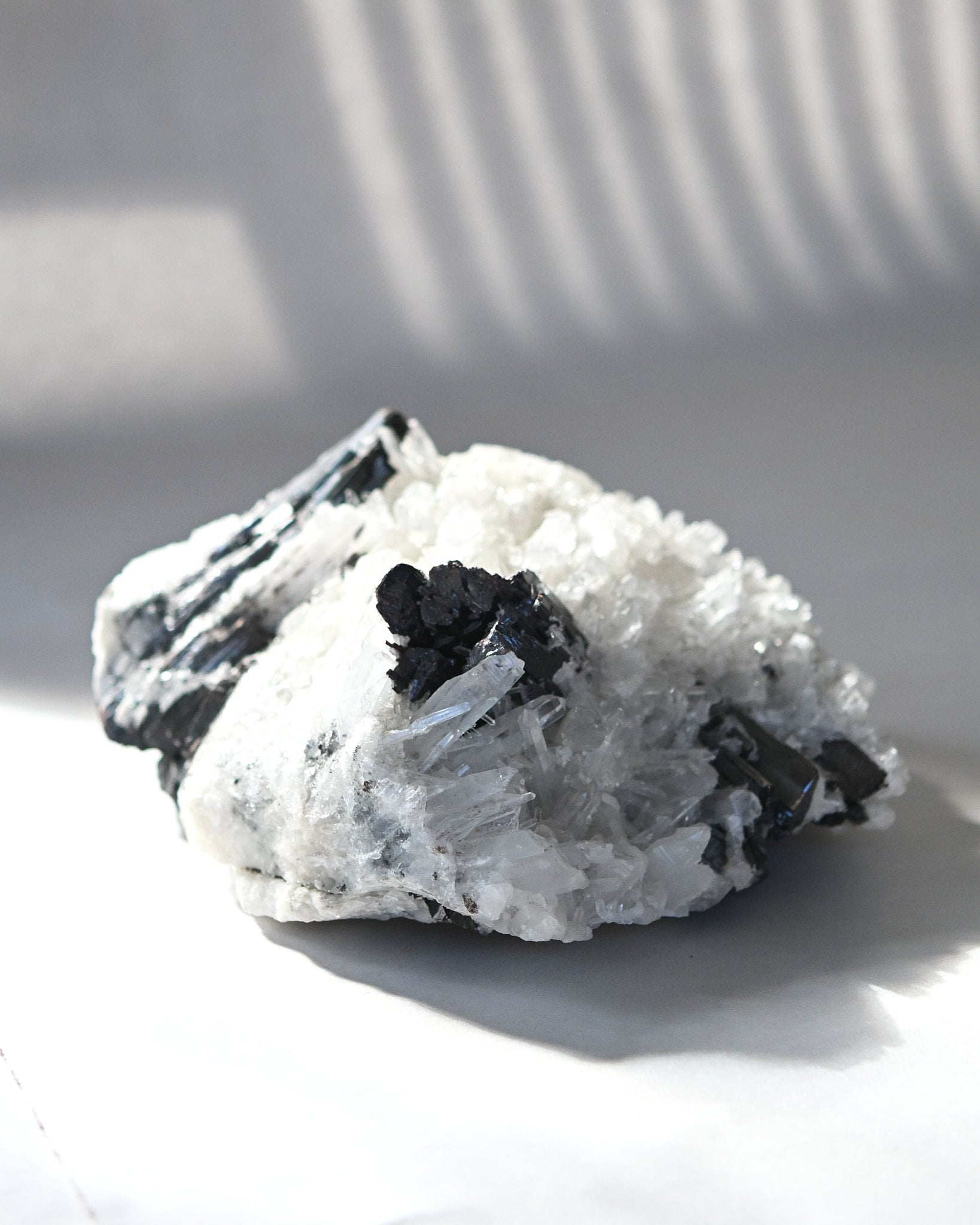 Hubnerite with Quartz 7.7lbs