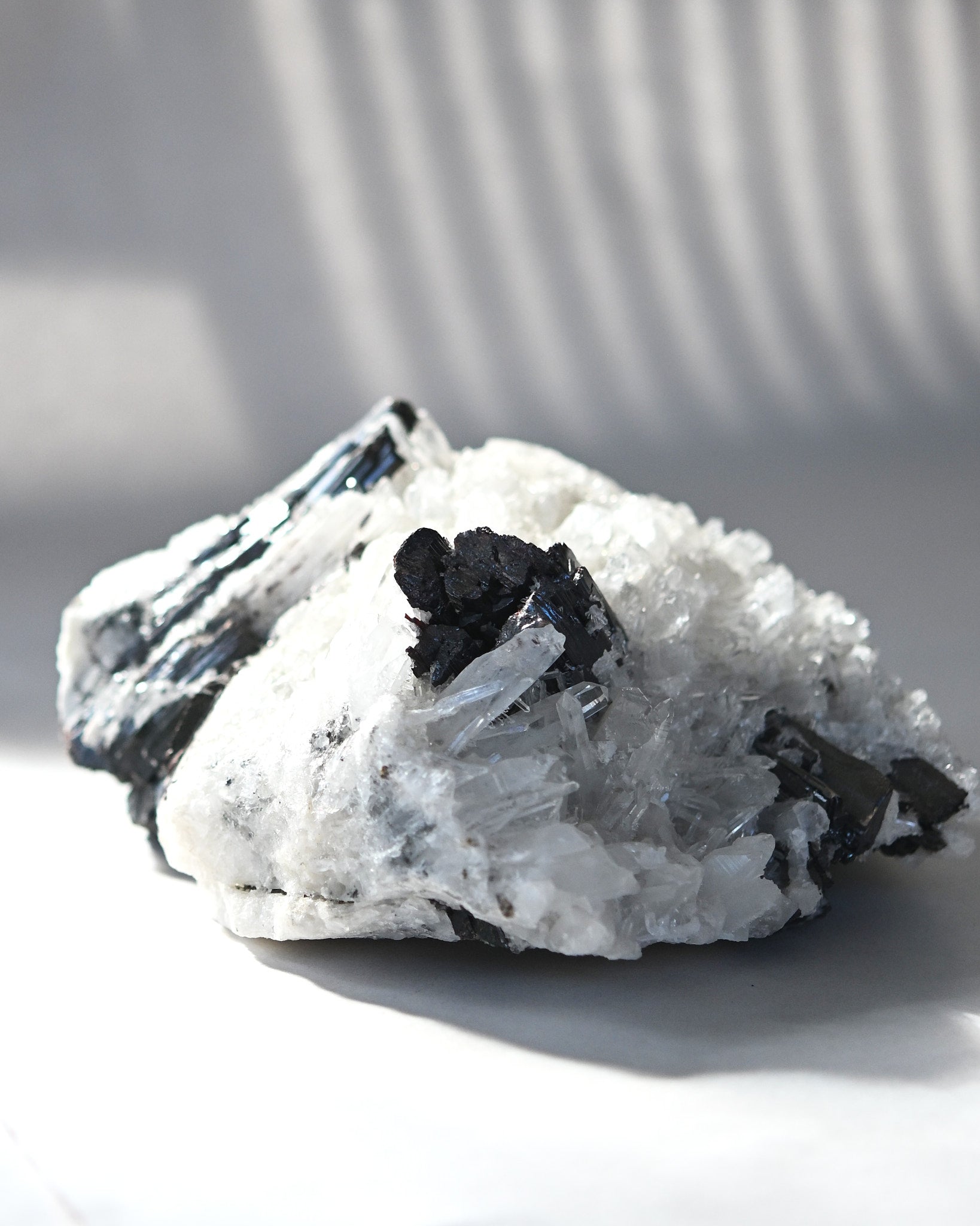 Hubnerite with Quartz 7.7lbs