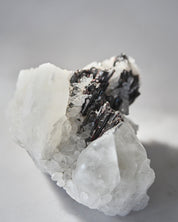 Hubnerite with Quartz 4 inch