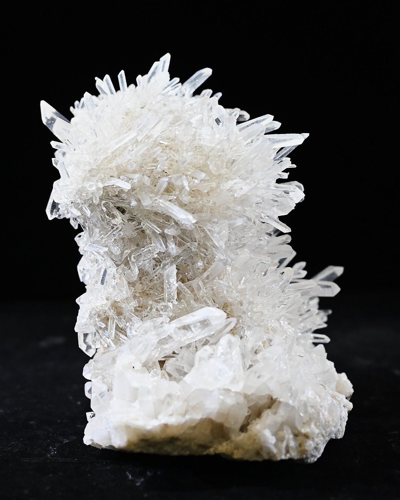 Arkansas Clear Quartz Cluster 3.7 lbs — 5x5x3 in