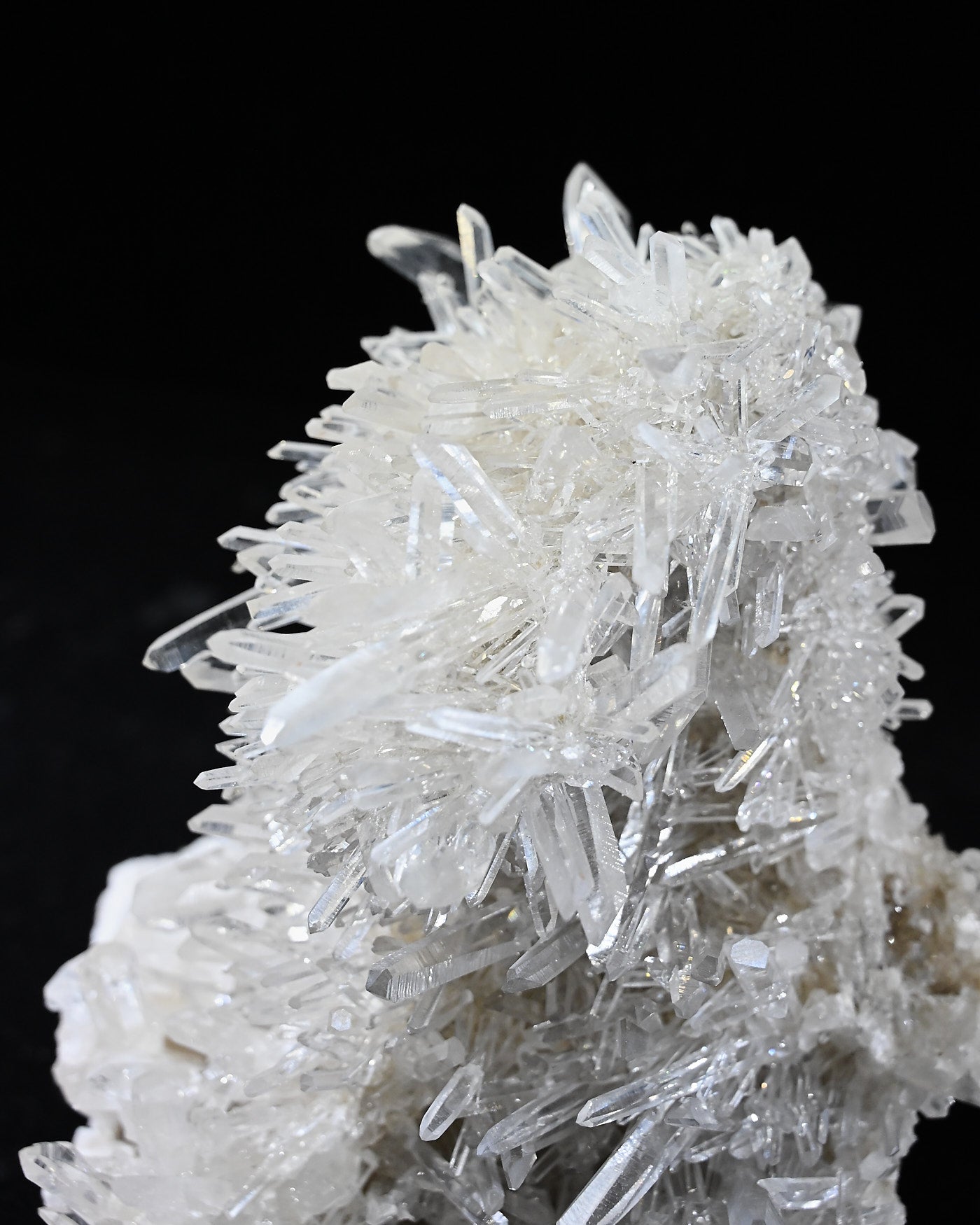 Arkansas Clear Quartz Cluster 3.7 lbs — 5x5x3 inches