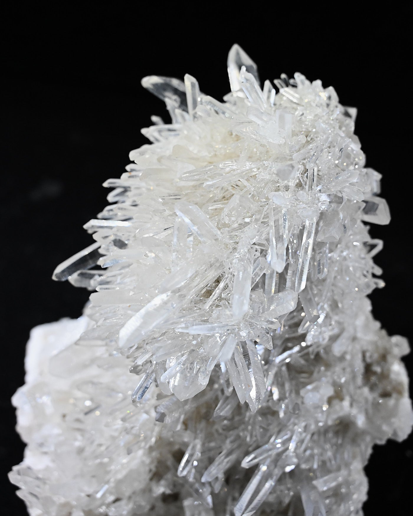Arkansas Clear Quartz Cluster 3.7 lbs — 5x5x3 in