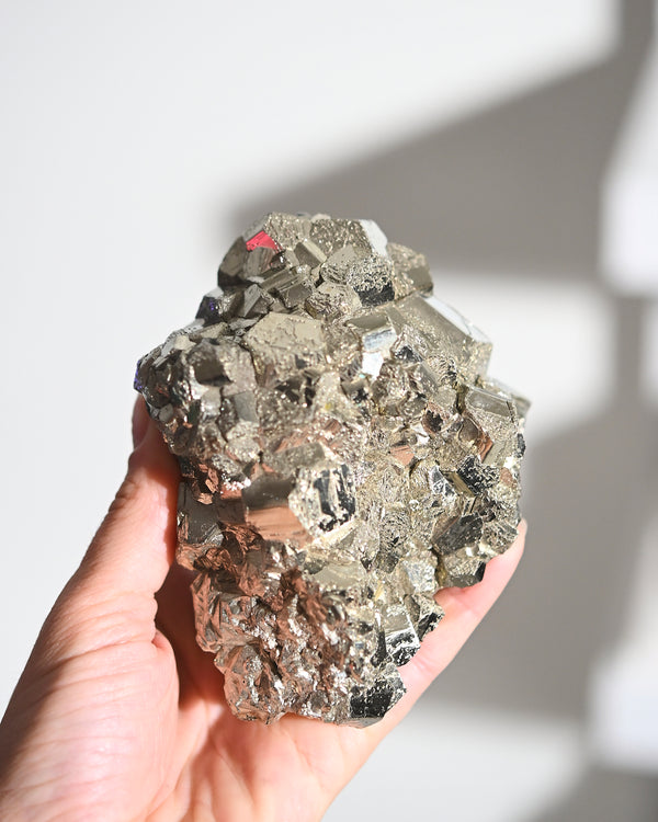 Pyrite Crystal Cluster 2.4lbs