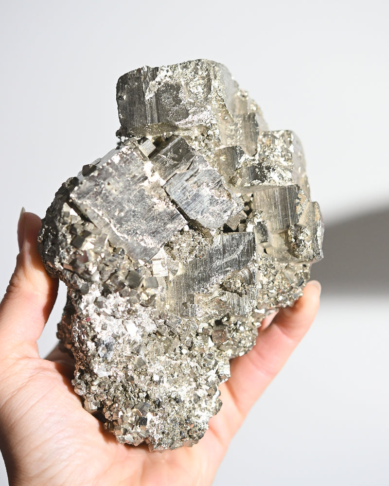 Cubic Pyrite Cluster 3.1lbs