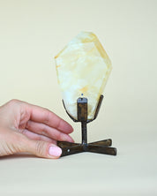 Golden Healer Quartz on Stand 367g