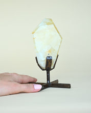 Golden Healer Quartz on Stand 367g