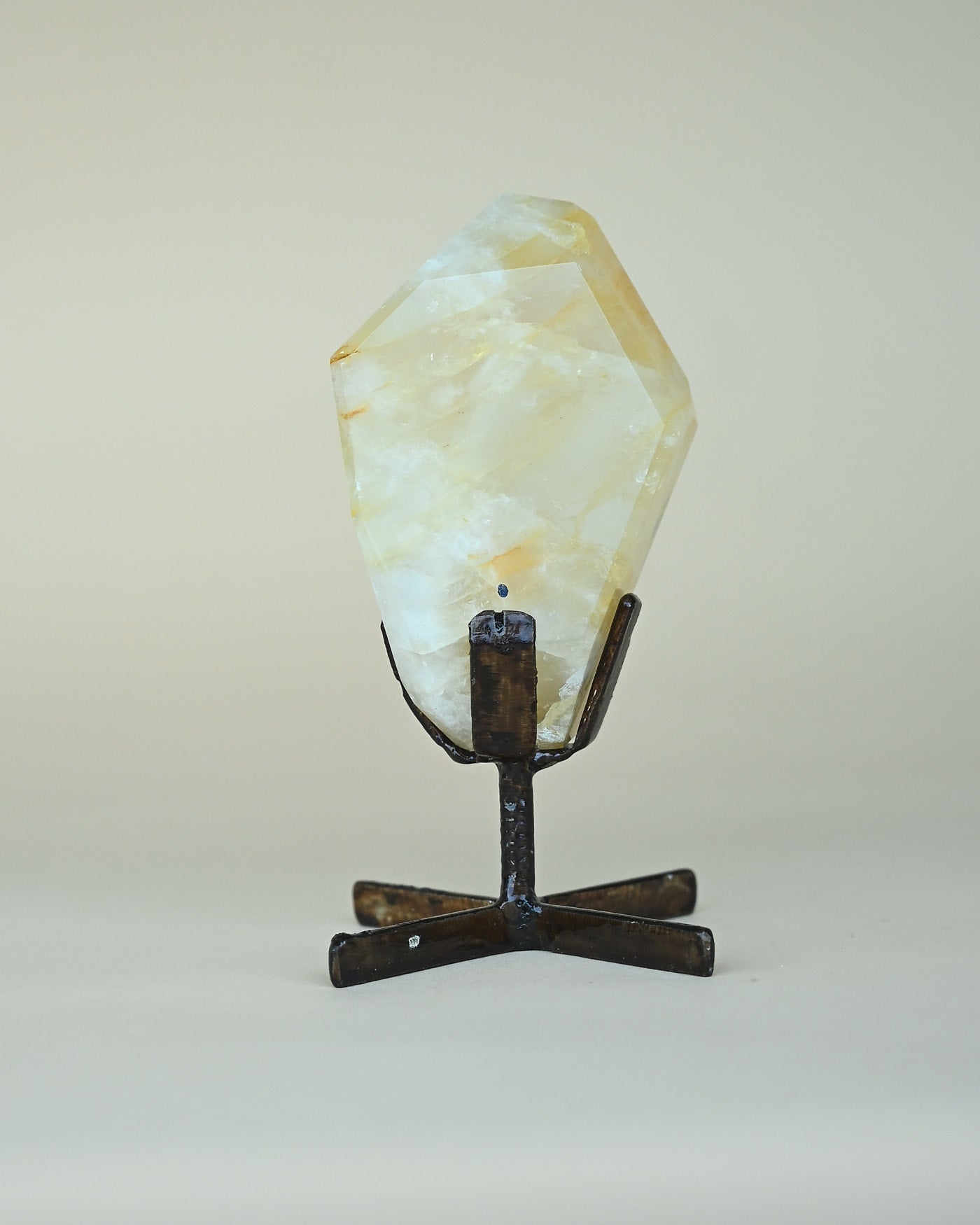 Golden Healer Quartz on Stand 367g