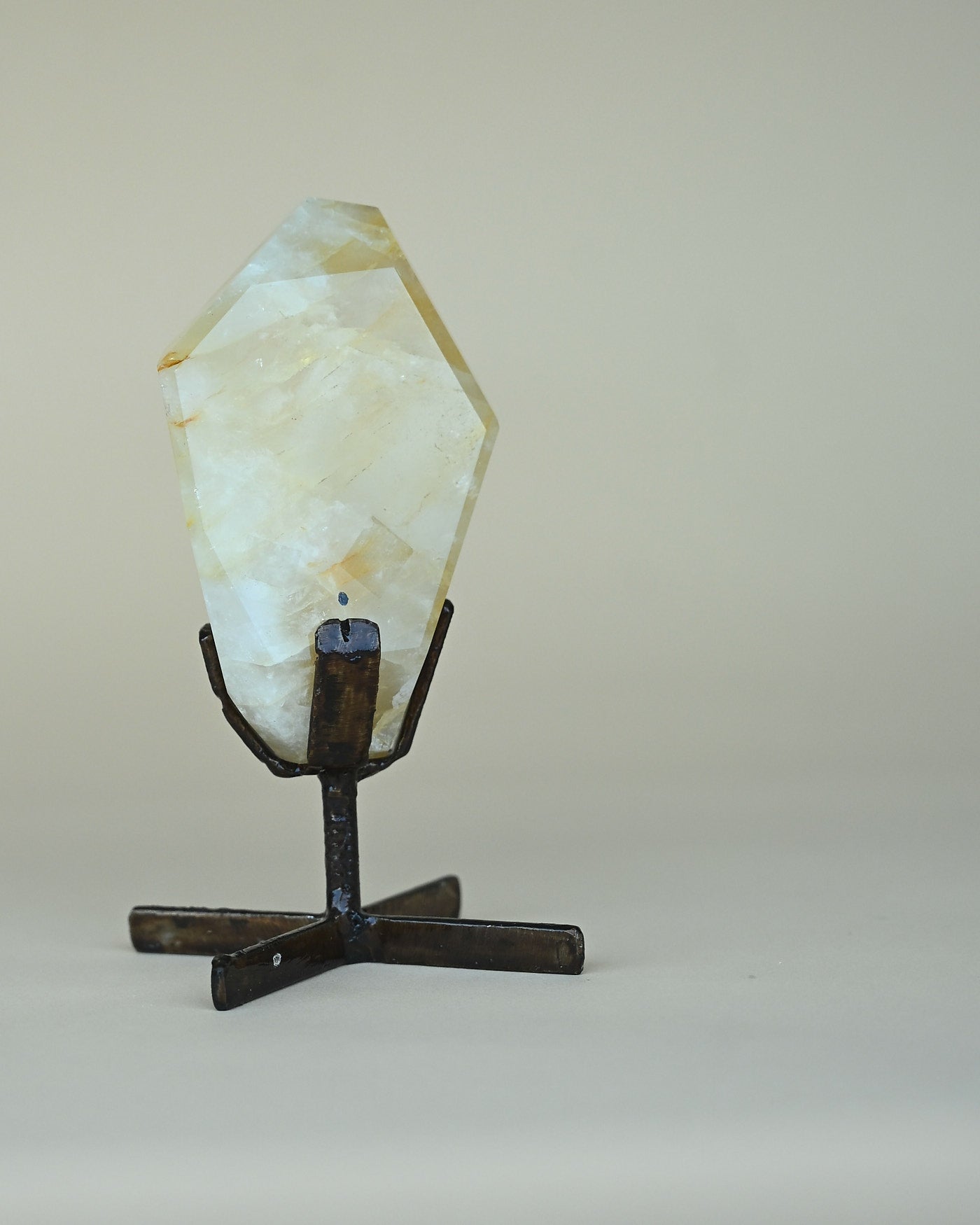 Golden Healer Quartz on Stand 367g