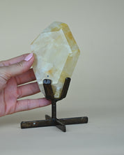 Golden Healer Quartz on Stand 367g
