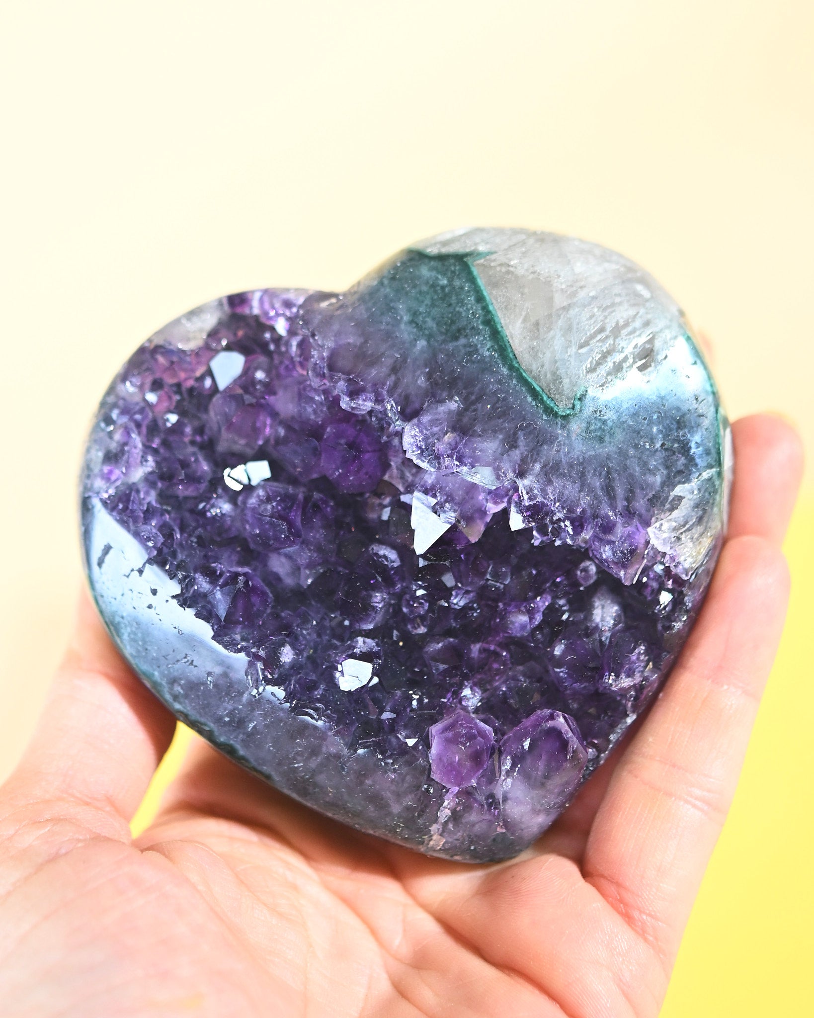 Geode Heart Amethyst Geode Heart – CRYSTALS.COM