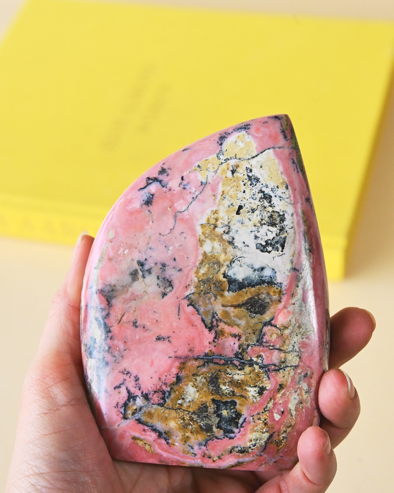 Pink Opal Freeform 4.5in