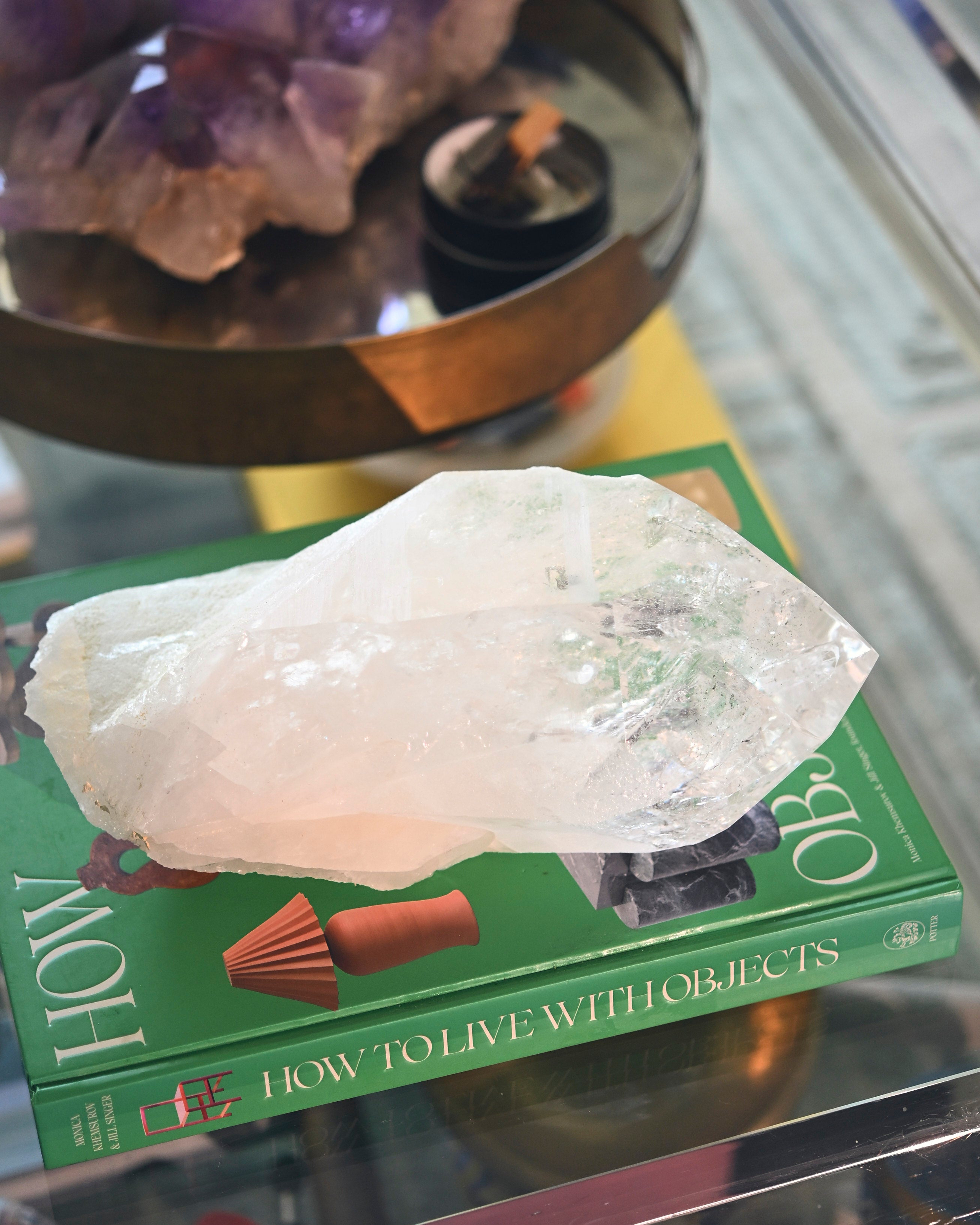 XL Natural Quartz Point 9 lbs