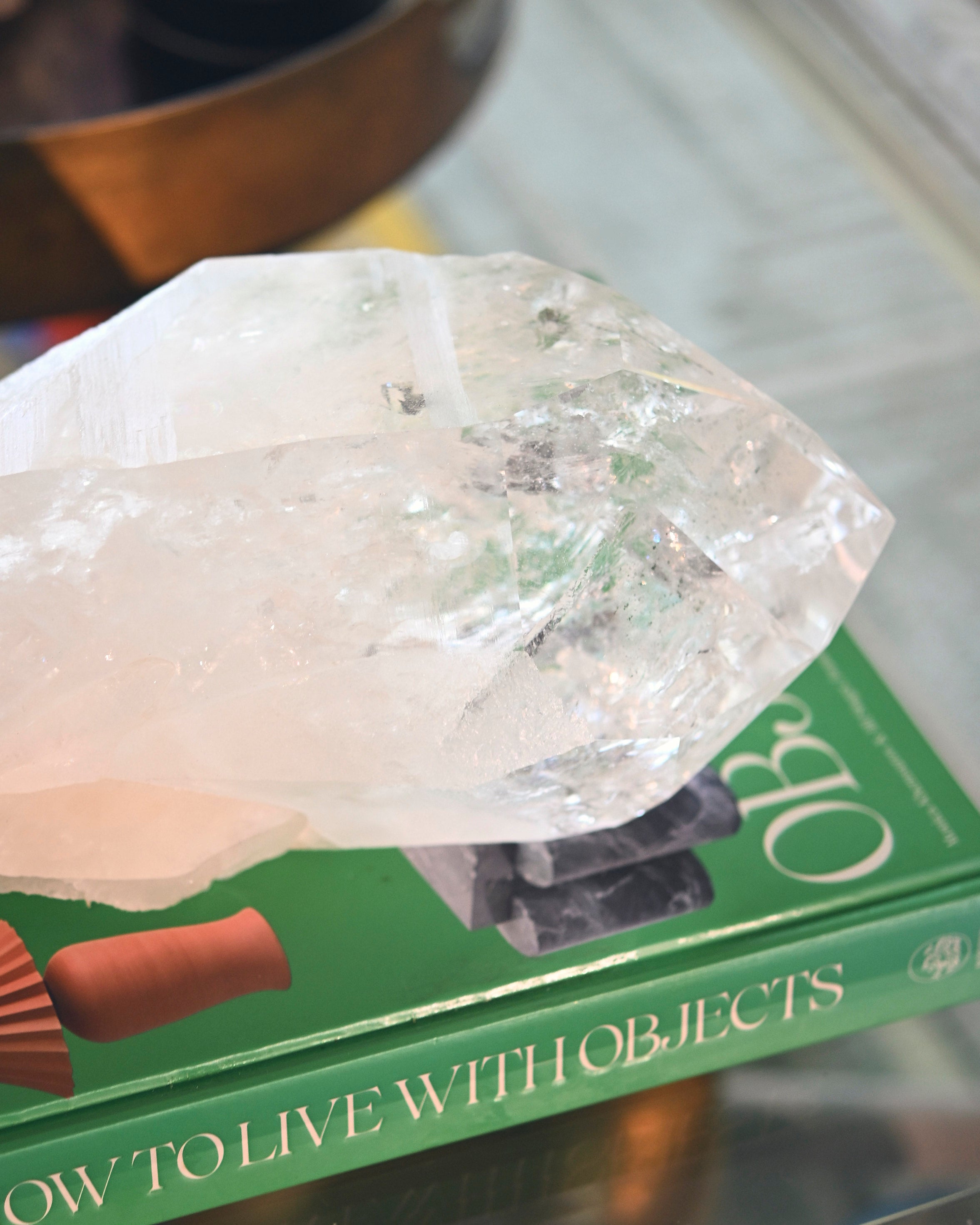XL Natural Quartz Point 9 lbs