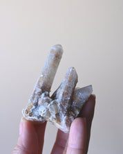 Witches Finger Quartz – South Africa - clear quartz crystal rough natural scale view