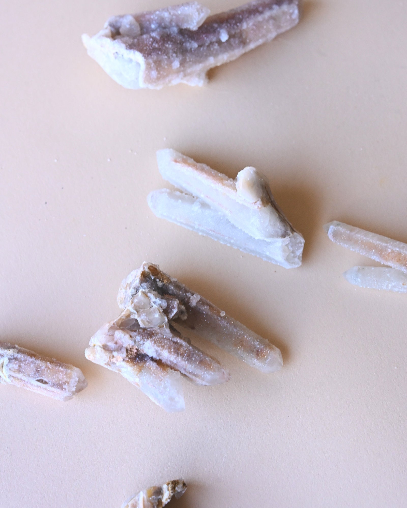 Witches Finger Quartz – South Africa - clear quartz crystal rough natural view 7