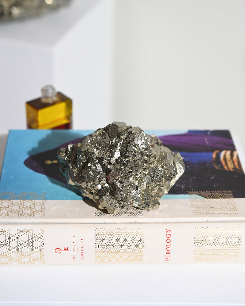 Pyrite Crystal Cluster 2.8lbs