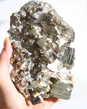 Pyrite Crystal Cluster 4.3lbs