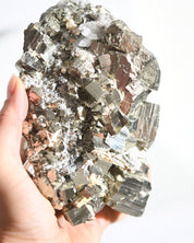 Pyrite Crystal Cluster 4.3lbs