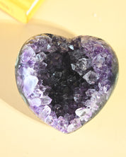 Amethyst Geode Heart