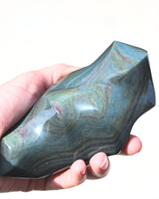 Rainbow Obsidian Abstract Freeform 4in