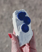 Rare Azurite Sun specimen