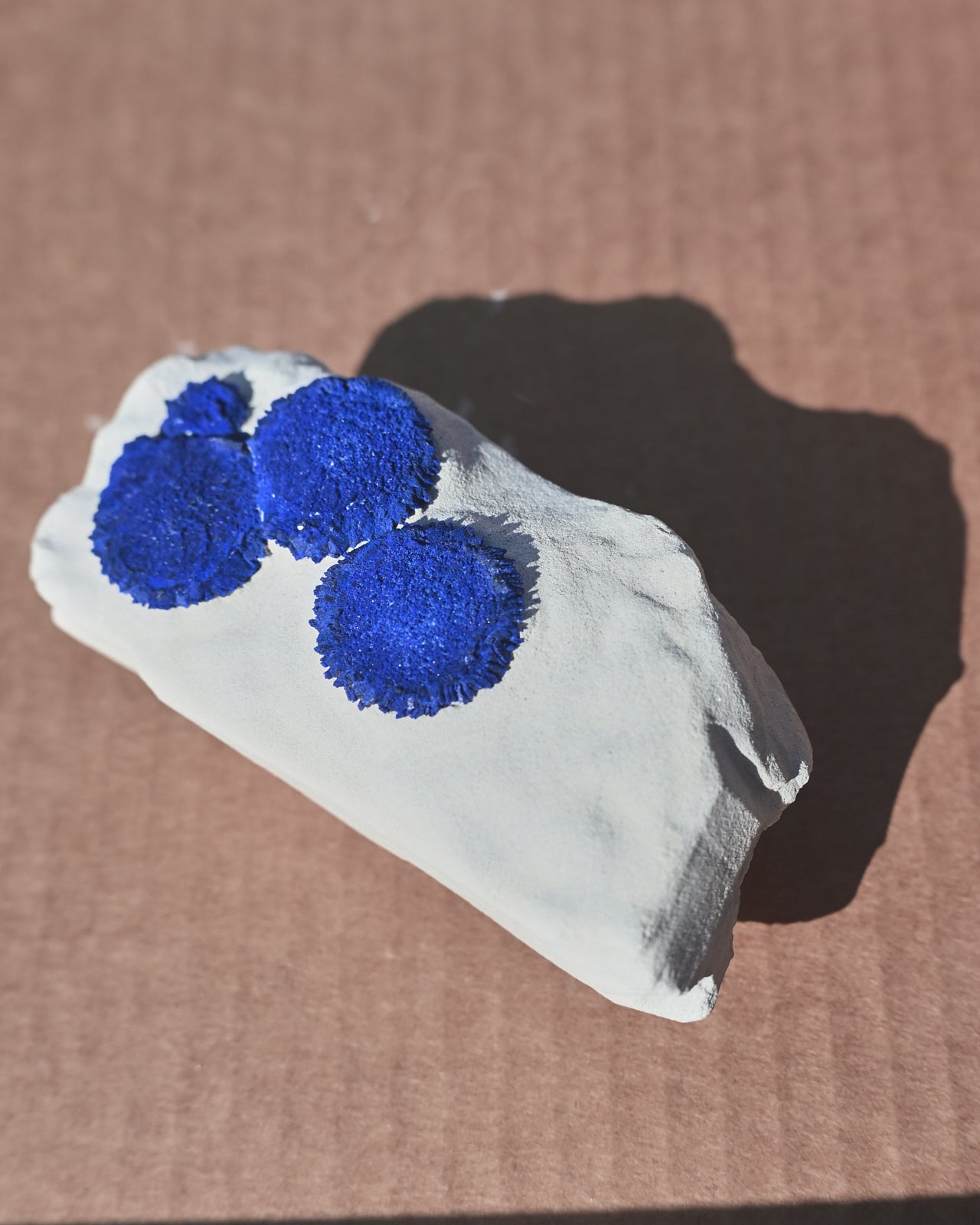 Rare Azurite Sun specimen