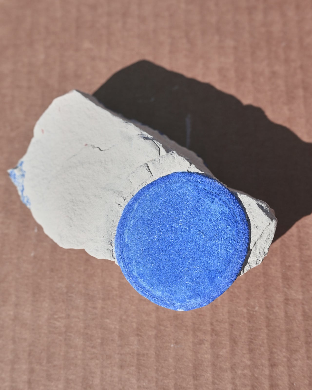 Rare Azurite Sun specimen