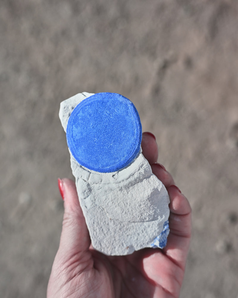 Rare Azurite Sun specimen