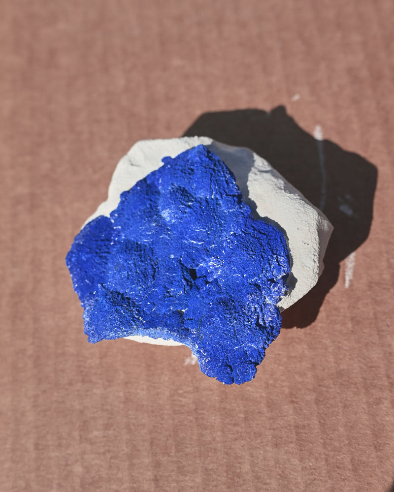 Rare Azurite Sun specimen