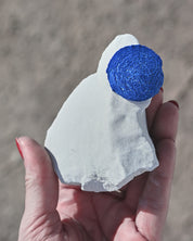 Rare Azurite Sun specimen