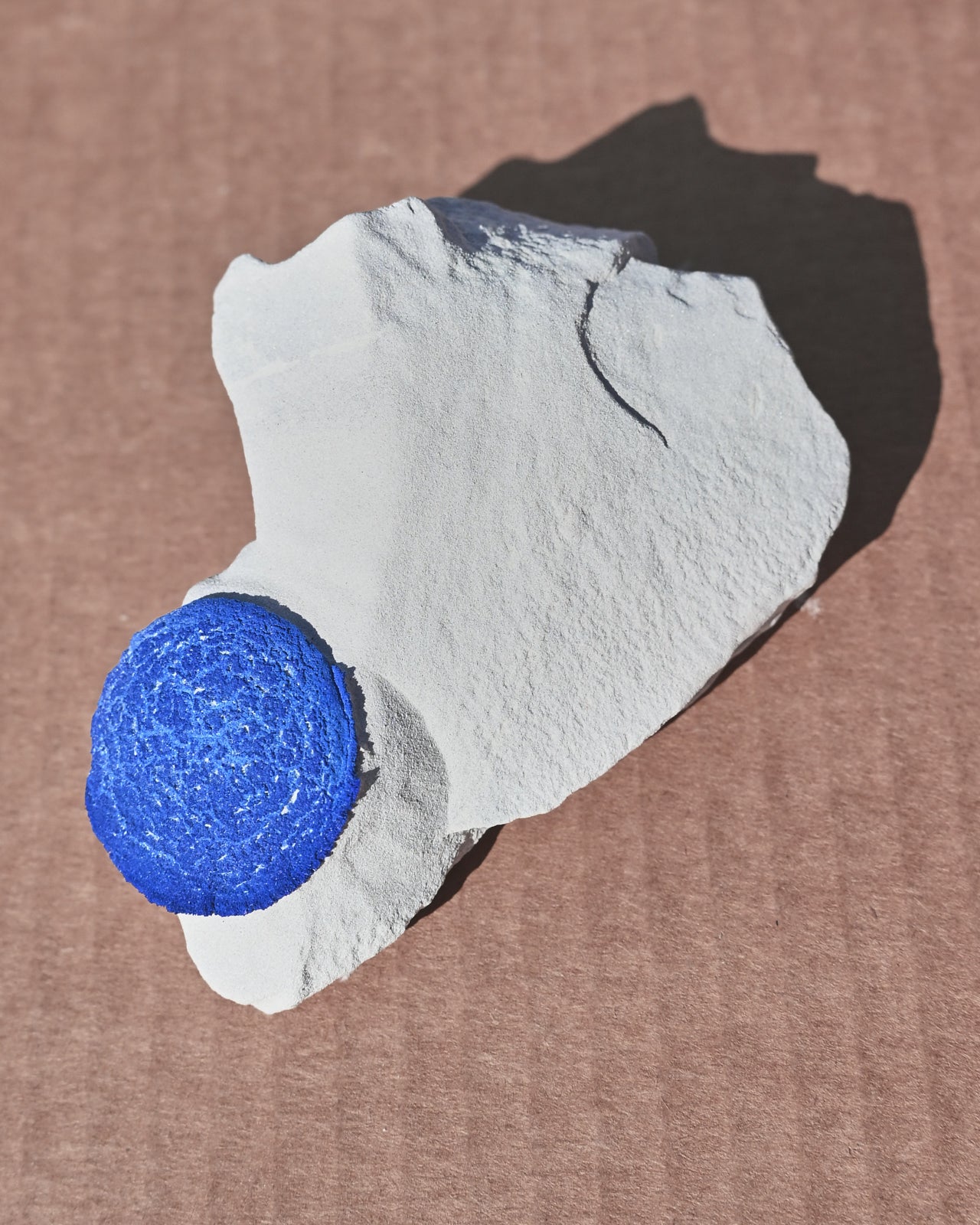 Rare Azurite Sun specimen