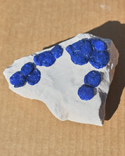 Rare Azurite Sun specimen