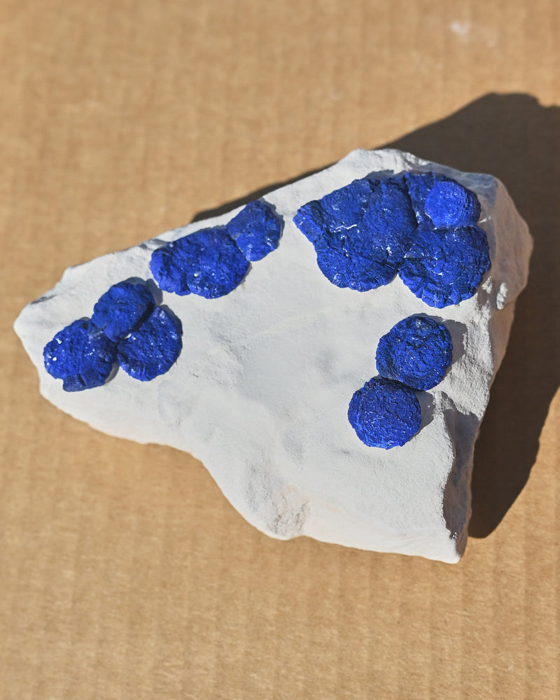 Rare Azurite Sun specimen