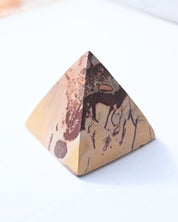 Moroccan Polychrome Jasper Pyramid - Image 1