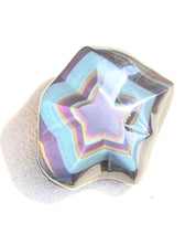 Rainbow Obsidian Star Freeform 5in